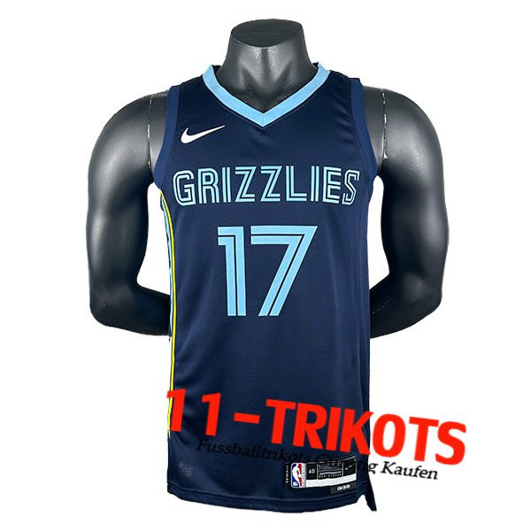 Memphis Grizzlies Trikot (KAWAMURA #17) 2024/25 Dunkelblau