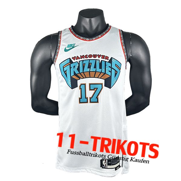 Memphis Grizzlies Trikot (KAWAMURA #17) 2024/25 Weiß/Grün