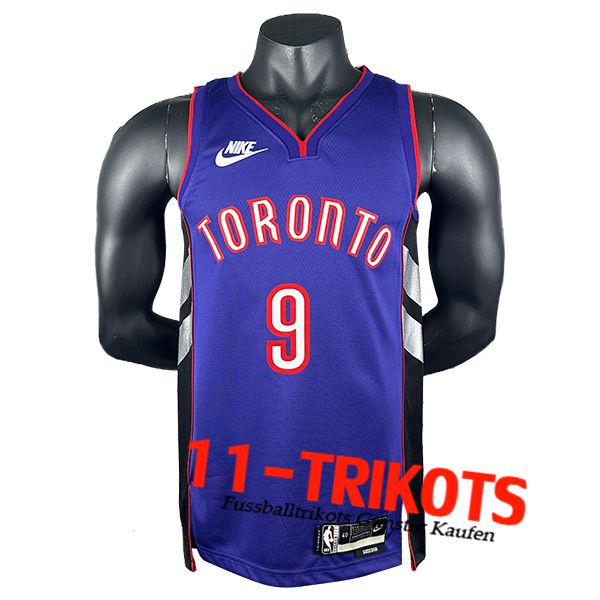 Toronto Raptors Trikot (BARRETT #9) 2024/25 lila/Schwarz