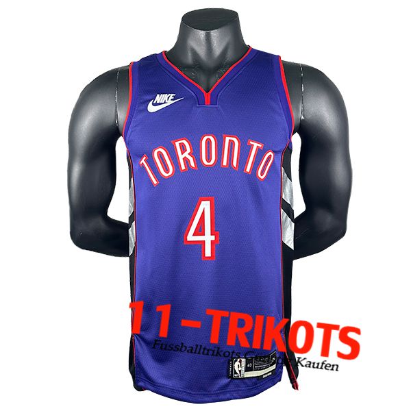 Toronto Raptors Trikot (BARNES #4) 2024/25 lila/Schwarz