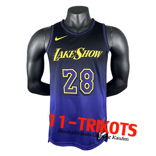 Los Angeles Lakers Trikot (HACHIMURA #28) 2024/25 lila/Schwarz