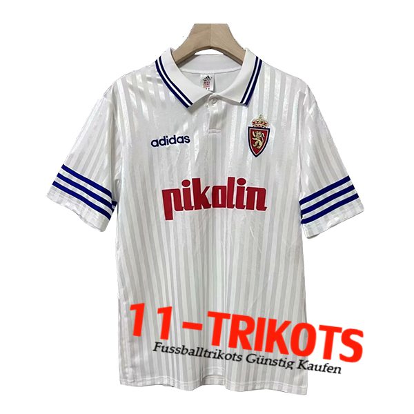 Real Zaragoza Retro Heimtrikot 1995/1996