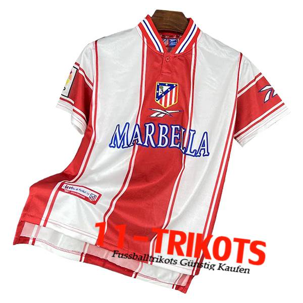 Atletico Madrid Retro Heimtrikot 1999/2000