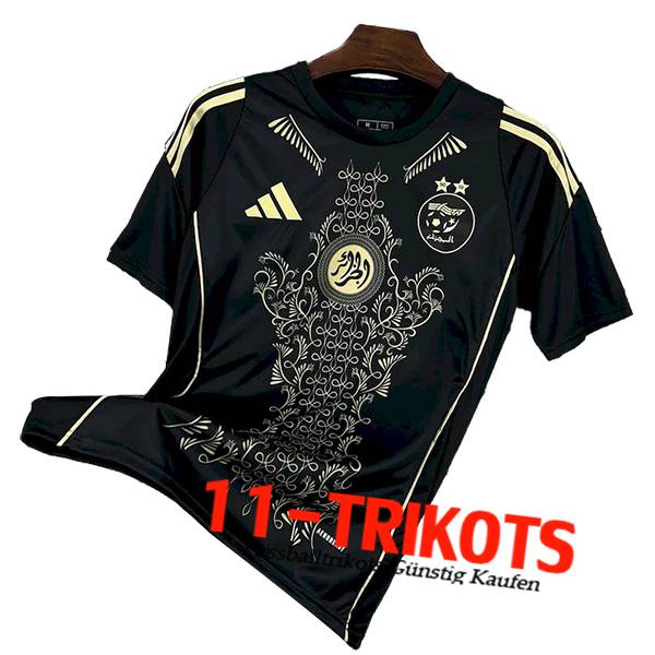 Algerien Fussball Trikots Special Edition Schwarz 2024/2025