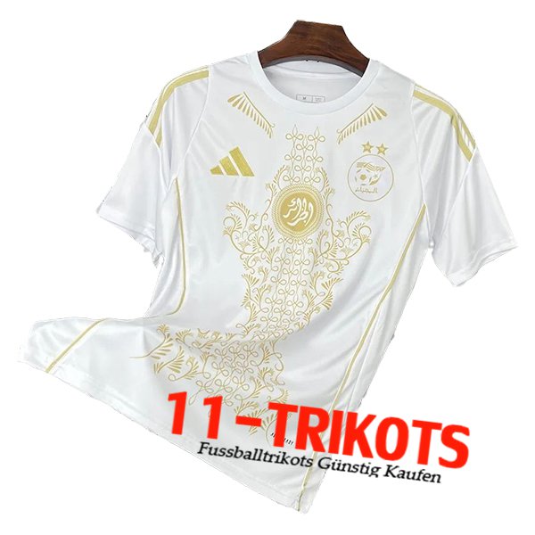 Algerien Fussball Trikots Special Edition Weiß 2024/2025