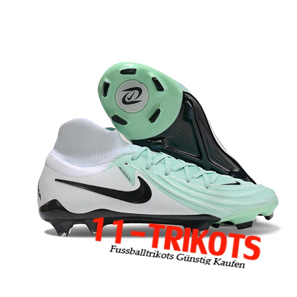 Nike Fussballschuhe Phantom Luna Elite NU FG Grün/Weiß/Schwarz