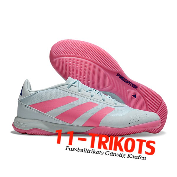 Adidas Fussballschuhe PREDATOR 24 ELITE IC BOOTS Grau/Rosa