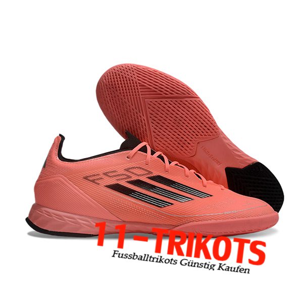 Adidas Fussballschuhe F50 PRO IC Orange/Schwarz