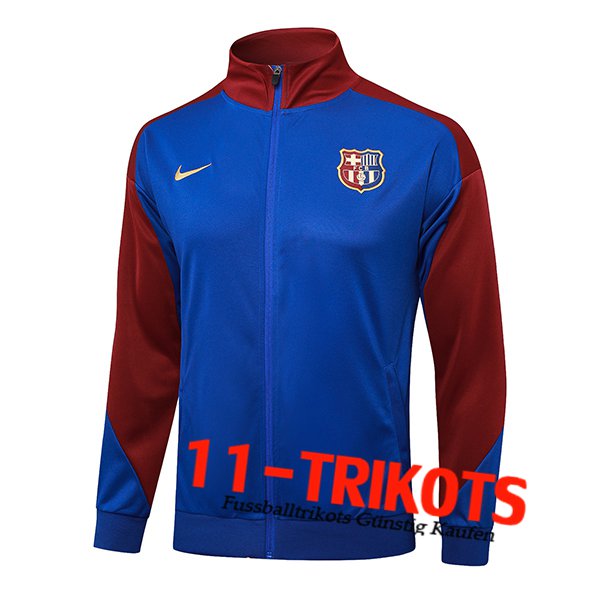 FC Barcelona Trainingsjacke Blau/Rot 2024/2025