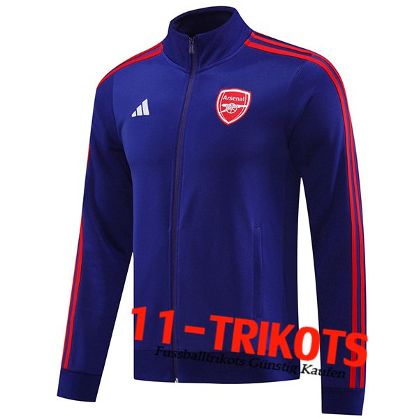 Arsenal Trainingsjacke Blau/Rot 2024/2025 -02