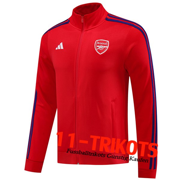 Arsenal Trainingsjacke Rot/Blau 2024/2025