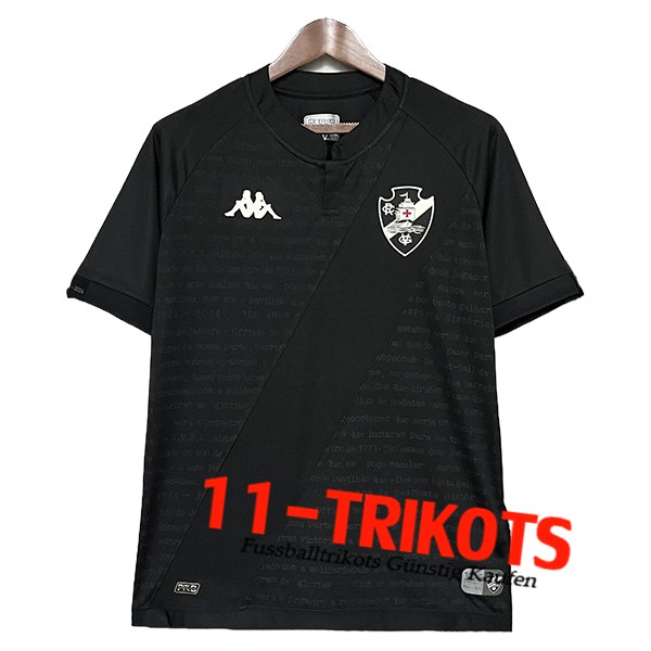 CR Vasco Da Gama Fussball Trikots Torhuter Schwarz 2024/2025