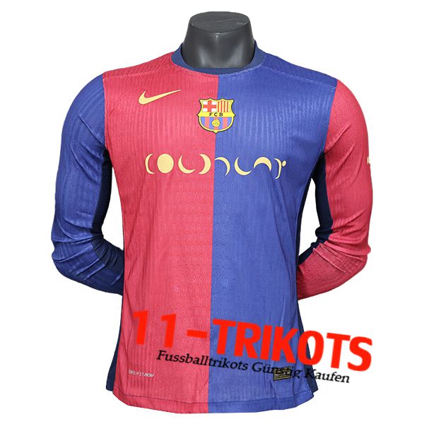 FC Barcelona x Coldplay Langarms Heimtrikot 2024/2025