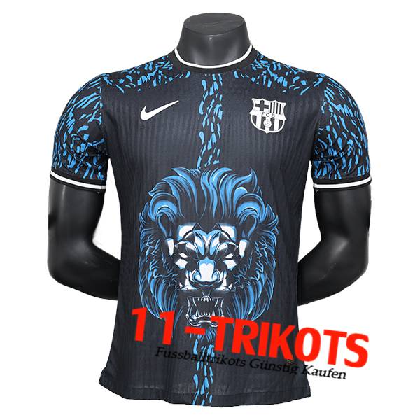 FC Barcelona Fussball Trikots Special Edition Blau/Schwarz 2024/2025