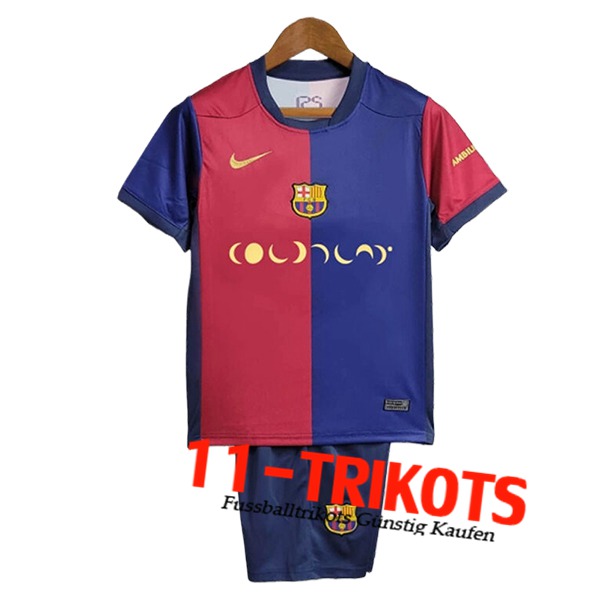 Barcelona Kinder x coldplay Heimtrikot 2024/2025