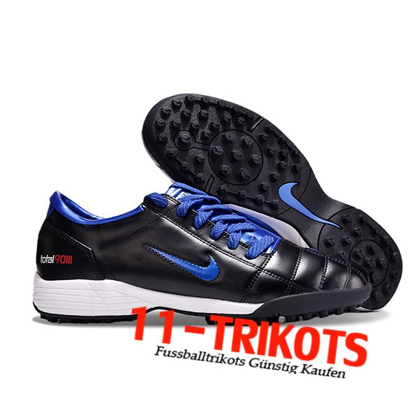 Nike Fussballschuhe T90 TF Schwarz/Blau