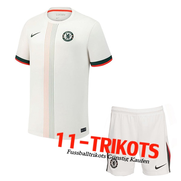 Neues FC Chelsea Kinder Auswärtstrikot 2025/2026 Neues FC Chelsea Kinder Auswärtstrikot 2025/2026