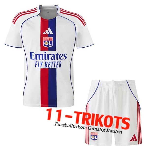 Neues lyon Kinder Heimtrikot 2025/2026 Neues lyon Kinder Heimtrikot 2025/2026