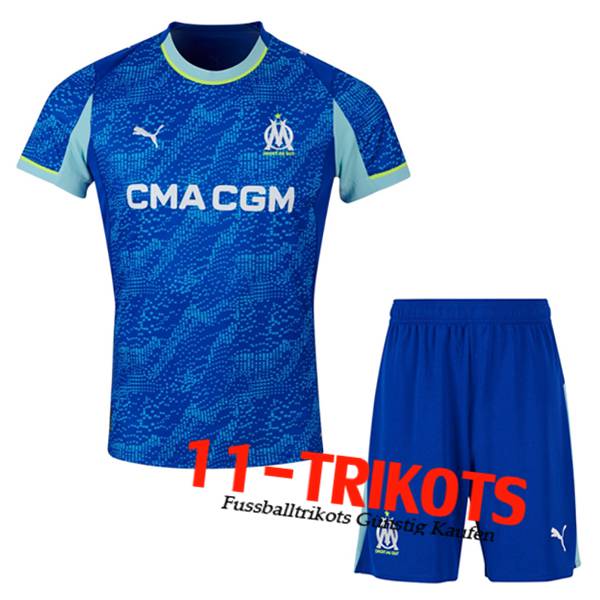 Neues Marseille OM Kinder Third Trikot 2025/2026 Neues Marseille OM Kinder Third Trikot 2025/2026