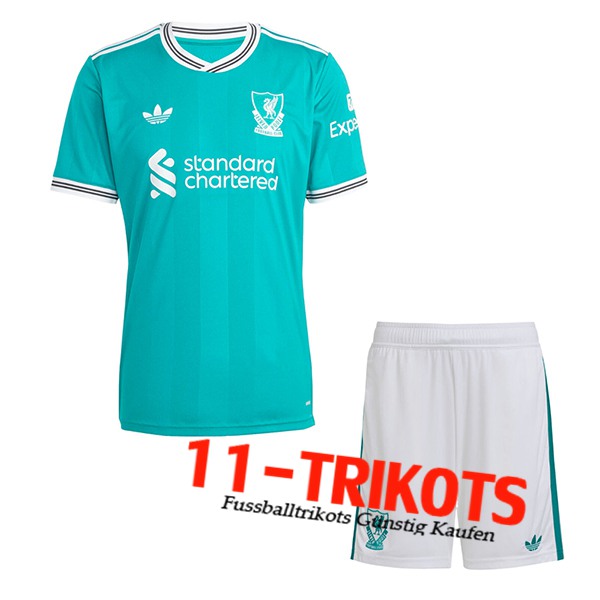 Neues FC Liverpool Kinder Third Trikot 2025/2026 Neues FC Liverpool Kinder Third Trikot 2025/2026
